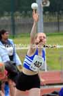 Womens under-17s shot putt, 2023 Northern Under-13s, Under-15s and Under-17s, Middlesbrough.  Photo: David T. Hewitson/Sports for All Pics